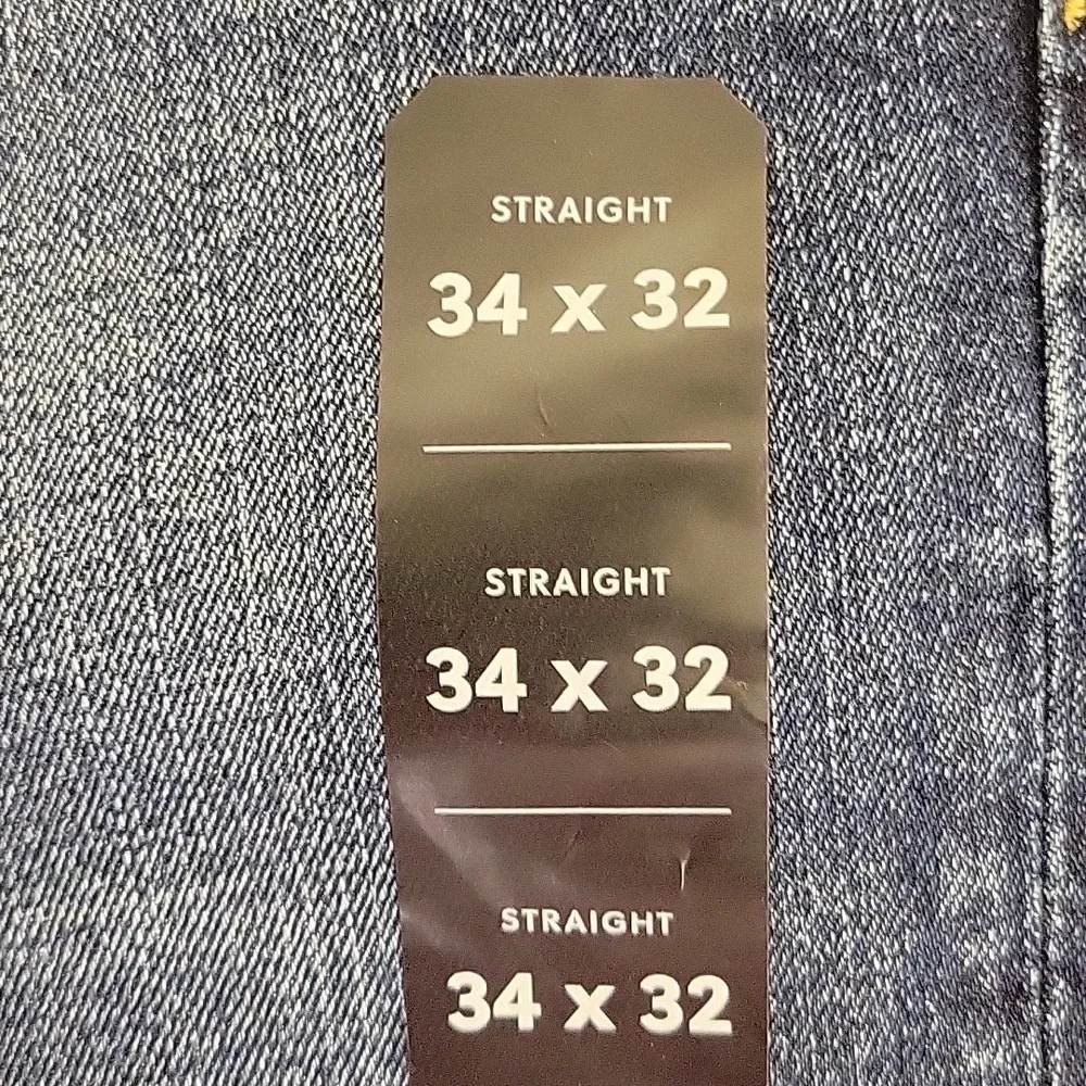 J. Crew Men's Flex Straight Blue Jeans Sz 34 X 32. New school casual preppy